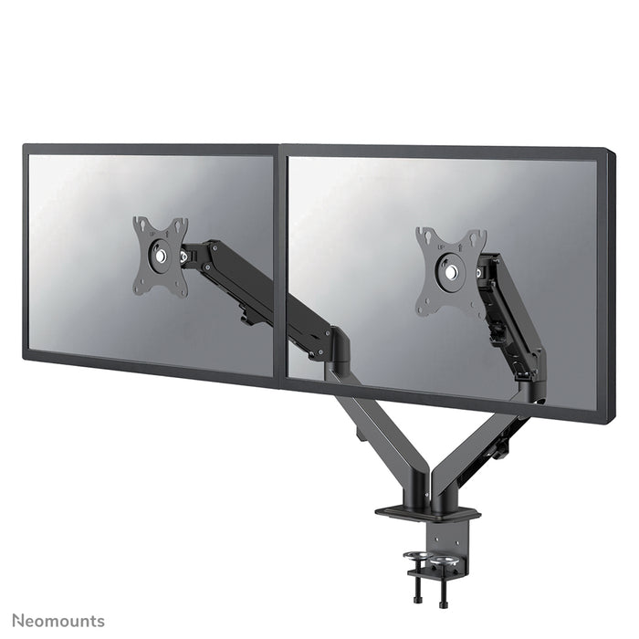 Neomounts DS70-700BL2 Full-Motion Monitor-Büroarm fir 17-27 inch Ekranen - Schwaarz