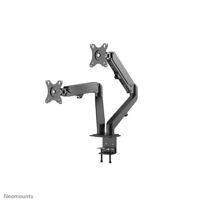Neomounts DS70-700BL2 Full-Motion Monitor-Büroarm fir 17-27 inch Ekranen - Schwaarz