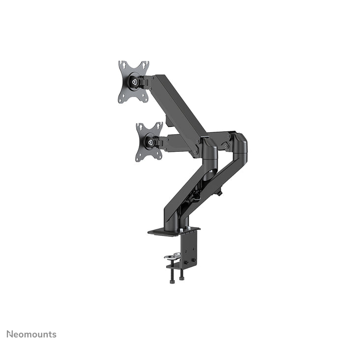 Neomounts DS70-700BL2 Full-Motion Monitor-Büroarm fir 17-27 inch Ekranen - Schwaarz