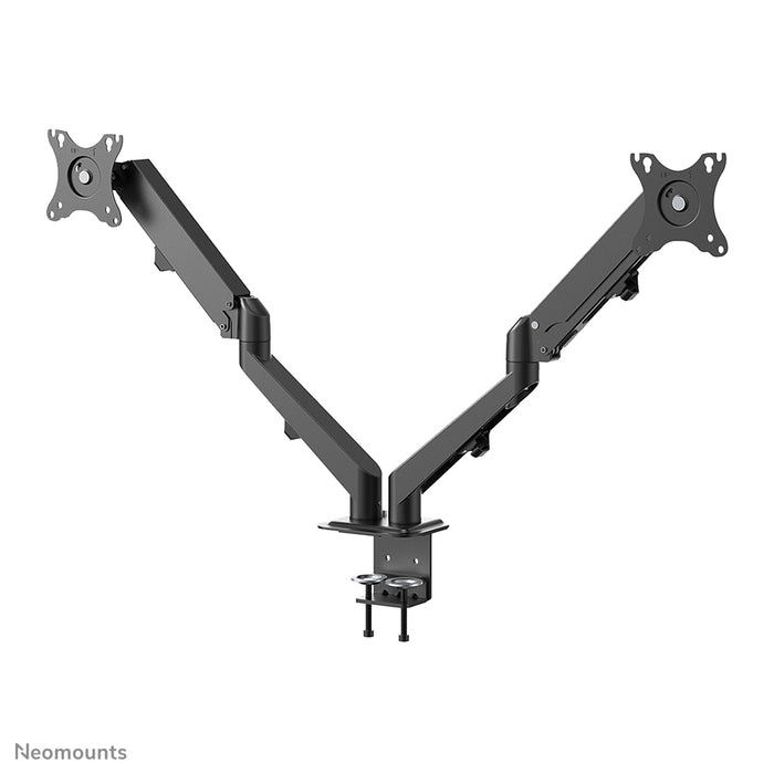 Neomounts DS70-700BL2 Full-Motion Monitor-Büroarm fir 17-27 inch Ekranen - Schwaarz