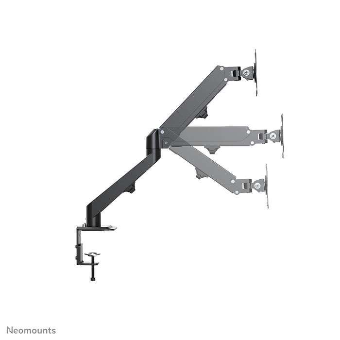 Neomounts DS70-700BL2 Full-Motion Monitor-Büroarm fir 17-27 inch Ekranen - Schwaarz