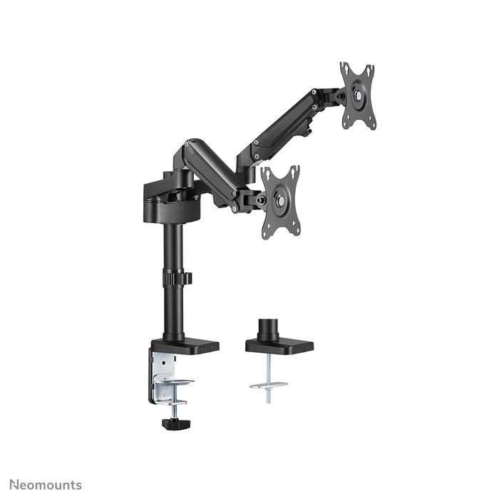 Neomounts DS70-750BL2 Full-Motion Monitor-Büroarm fir 17-27 inch Ekranen - Schwaarz