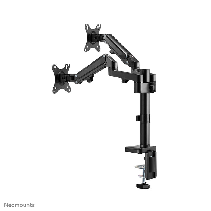 Neomounts DS70-750BL2 Full-Motion Monitor-Büroarm fir 17-27 inch Ekranen - Schwaarz
