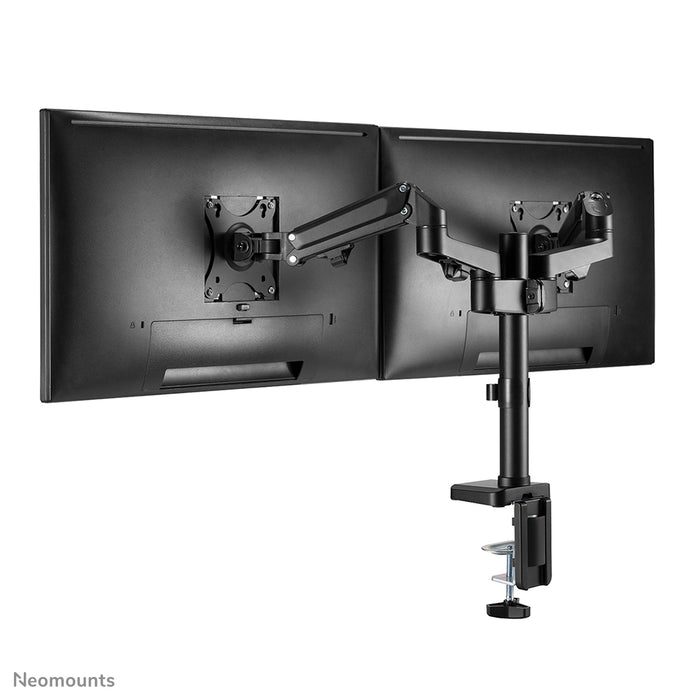 Neomounts DS70-750BL2 Full-Motion Monitor-Büroarm fir 17-27 inch Ekranen - Schwaarz
