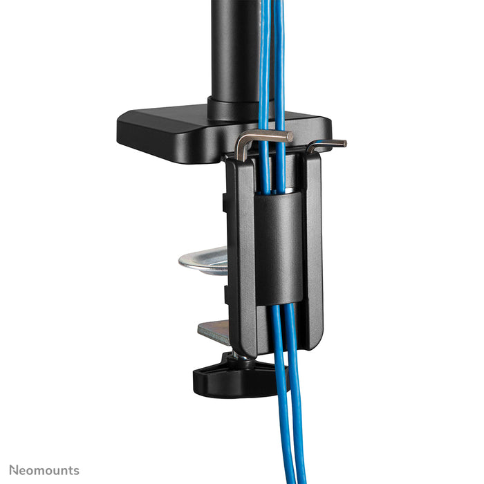 Neomounts DS70-750BL2 Full-Motion Monitor-Büroarm fir 17-27 inch Ekranen - Schwaarz