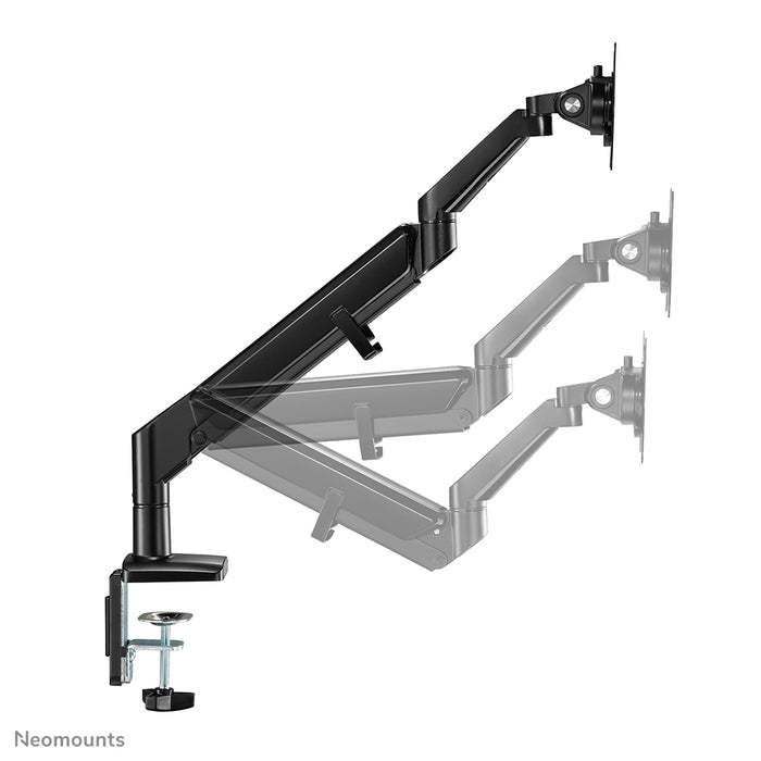 Neomounts DS70-810BL1 Full-Motion Monitor-Büroarm fir 17-32 inch Ekranen - Schwaarz