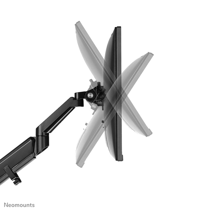 Neomounts DS70-810BL2 Full-Motion Monitor-Büroarm fir 17-32 inch Ekranen - Schwaarz
