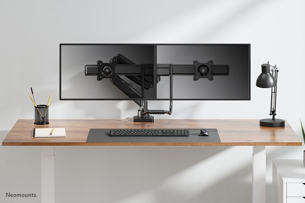 Neomounts DS75-450BL2 Full-Motion Monitor-Büroarm fir 17-32 inch Ekranen - Schwaarz