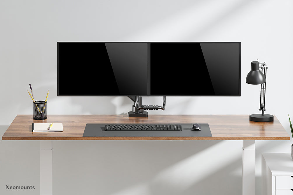 Neomounts DS75-450BL2 Full-Motion Monitor-Büroarm fir 17-32 inch Ekranen - Schwaarz