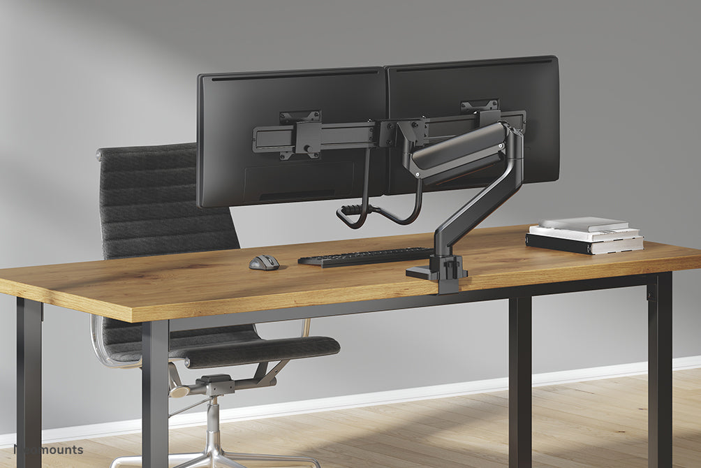 Neomounts DS75-450BL2 Full-Motion Monitor-Büroarm fir 17-32 inch Ekranen - Schwaarz