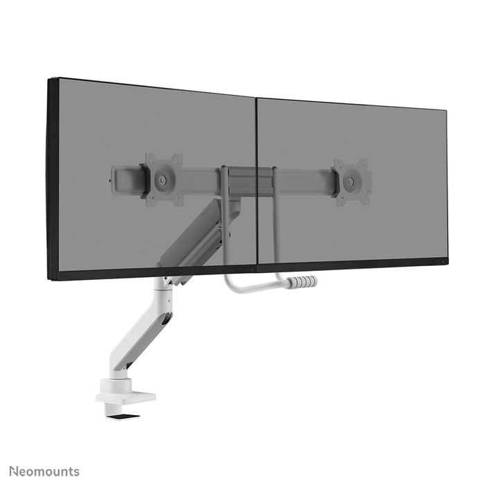 Neomounts DS75-450BL2 Full-Motion Monitor-Büroarm fir 17-32 inch Ekranen - Wäiss
