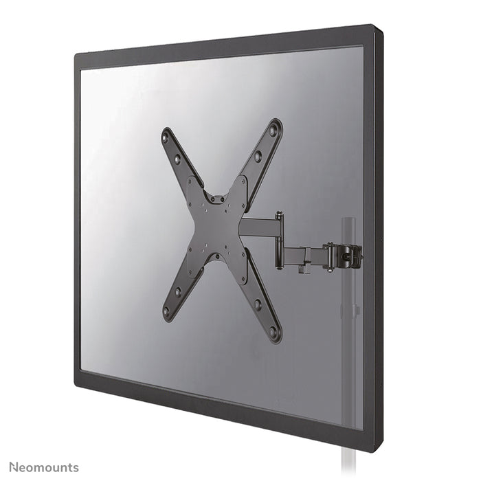 Neomounts FL40-450BL14 Full-Motion TV-Paelstut (Ø28-50 mm) fir 32-55 inch Ekranen - Schwaarz