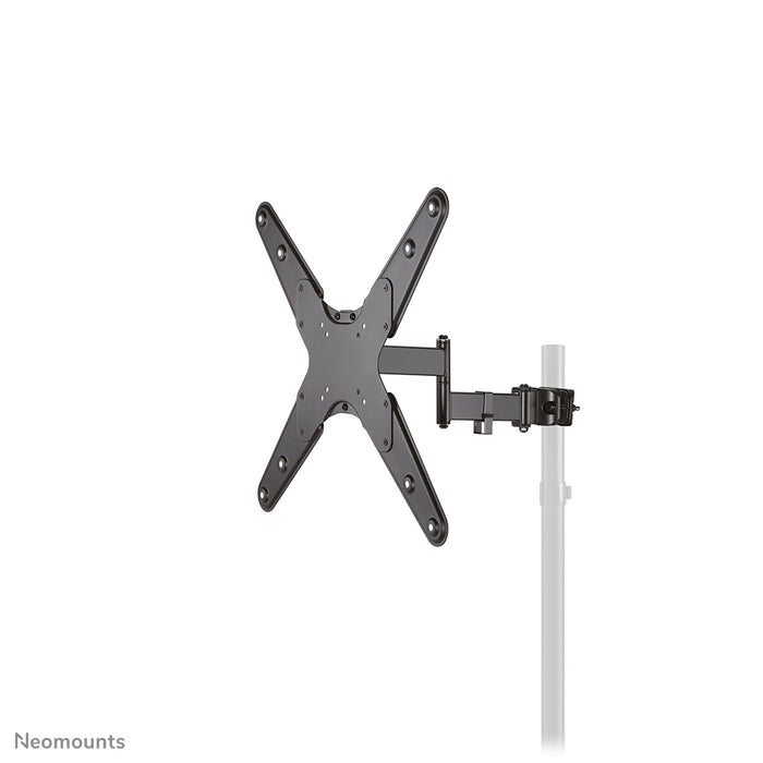 Neomounts FL40-450BL14 Full-Motion TV-Paelstut (Ø28-50 mm) fir 32-55 inch Ekranen - Schwaarz