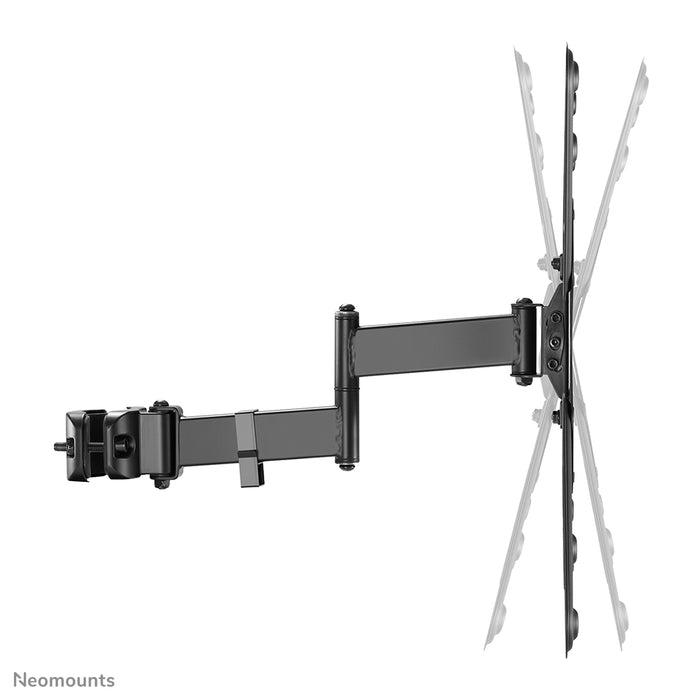 Neomounts FL40-450BL14 Full-Motion TV-Paelstut (Ø28-50 mm) fir 32-55 inch Ekranen - Schwaarz