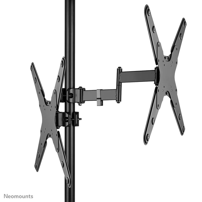 Neomounts FL40-450BL14 Full-Motion TV-Paelstut (Ø28-50 mm) fir 32-55 inch Ekranen - Schwaarz