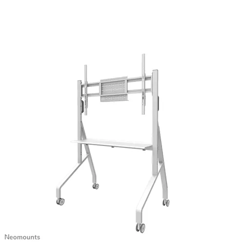 Neomounts mobil Buedemstänner FL50-525WH1 | Gëeegent fir 55-86" Ekranen | Wäiss