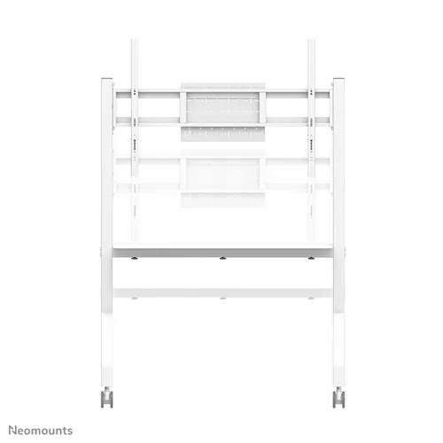 Neomounts mobil Buedemstänner FL50-525WH1 | Gëeegent fir 55-86" Ekranen | Wäiss