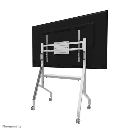 Neomounts mobil Buedemstänner FL50-525WH1 | Gëeegent fir 55-86" Ekranen | Wäiss