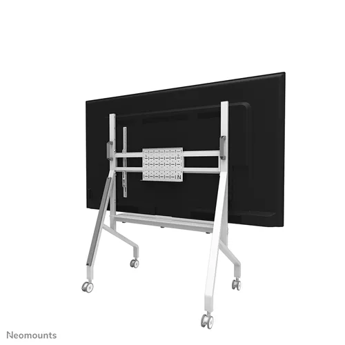 Neomounts mobil Buedemstänner FL50-525WH1 | Gëeegent fir 55-86" Ekranen | Wäiss