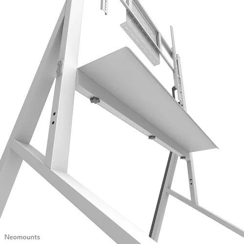 Neomounts mobil Buedemstänner FL50-525WH1 | Gëeegent fir 55-86" Ekranen | Wäiss