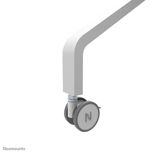 Neomounts mobil Buedemstänner FL50-525WH1 | Gëeegent fir 55-86" Ekranen | Wäiss