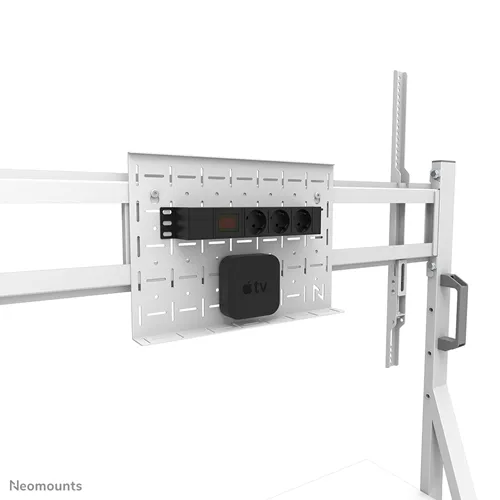 Neomounts mobil Buedemstänner FL50-525WH1 | Gëeegent fir 55-86" Ekranen | Wäiss