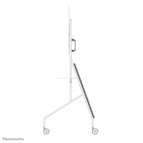 Neomounts mobil Buedemstänner FL50-525WH1 | Gëeegent fir 55-86" Ekranen | Wäiss