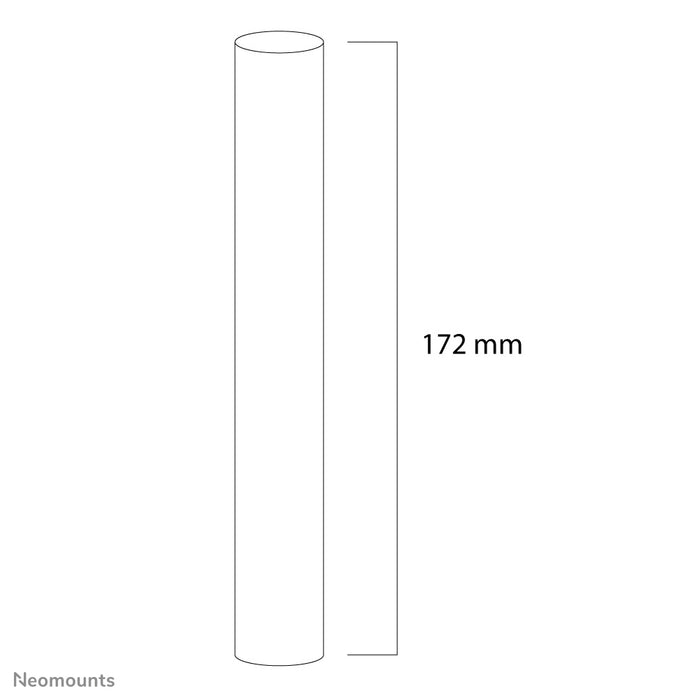 Neomounts Verbindungsstéck fir Verlängerungsstäiler FPMA-CP100black, FPMA-CP150black an FPMA-CP200black