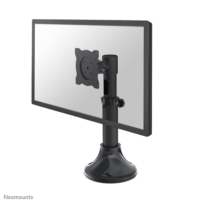 Neomounts FPMA-D025 schwaarz ass e Büroarm fir Flatscreens bis 30 inch (76 cm).