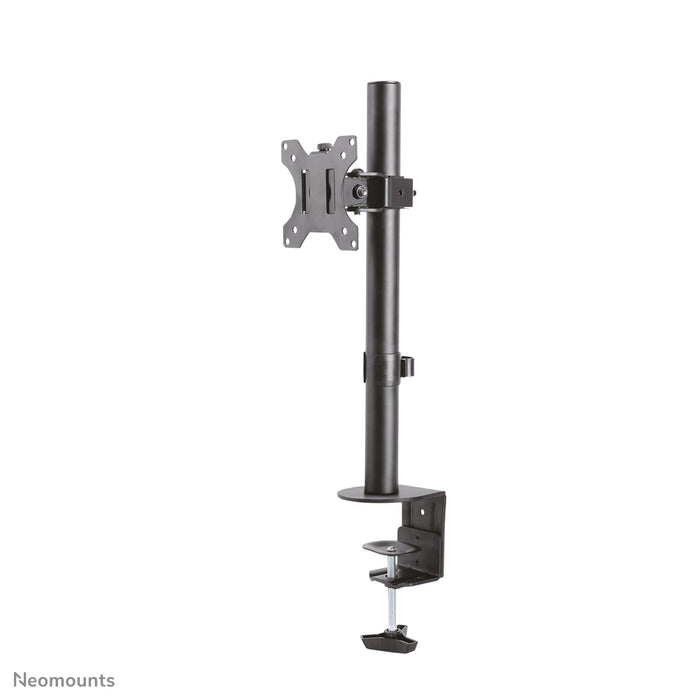 Neomounts FPMA-D510 schwaarz ass eng Schreifdësch-Halterung mat 1 Dreefpunkt fir Flachbildschiermer bis 32 inch.