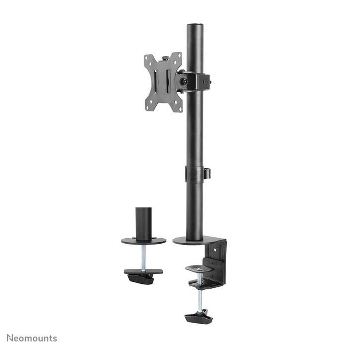 Neomounts FPMA-D510 schwaarz ass eng Schreifdësch-Halterung mat 1 Dreefpunkt fir Flachbildschiermer bis 32 inch.