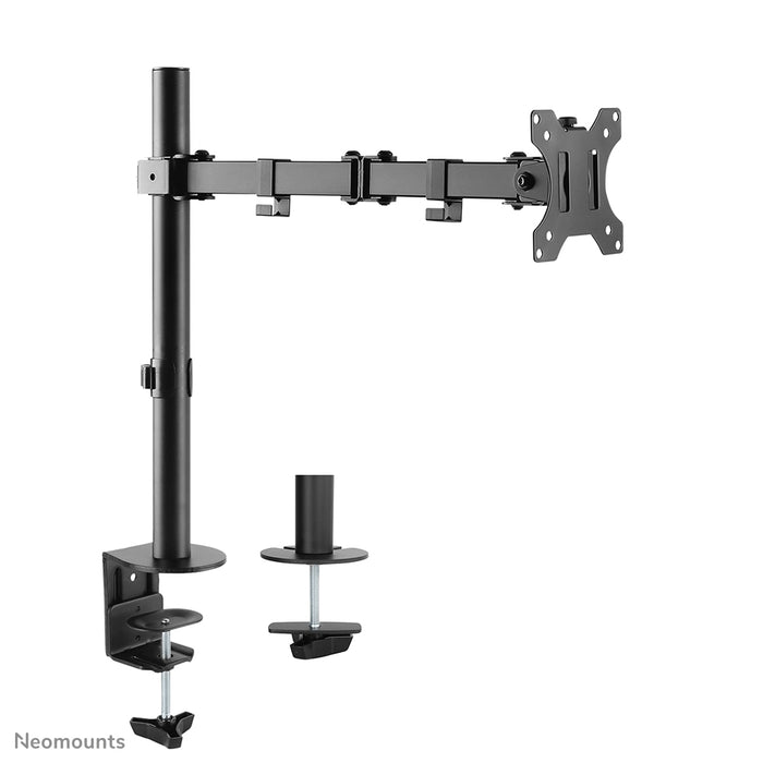 Neomounts FPMA-D550 schwaarz ass eng Schreifdësch-Halterung mat 3 Dreefpunkten fir Flachbildschiermer bis 32 inch - Schwaarz