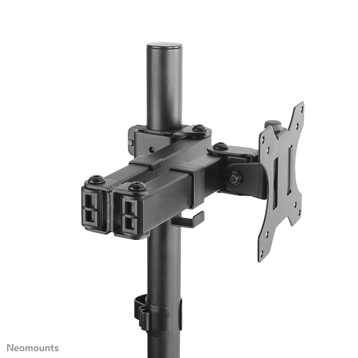 Neomounts FPMA-D550 schwaarz ass eng Schreifdësch-Halterung mat 3 Dreefpunkten fir Flachbildschiermer bis 32 inch - Schwaarz