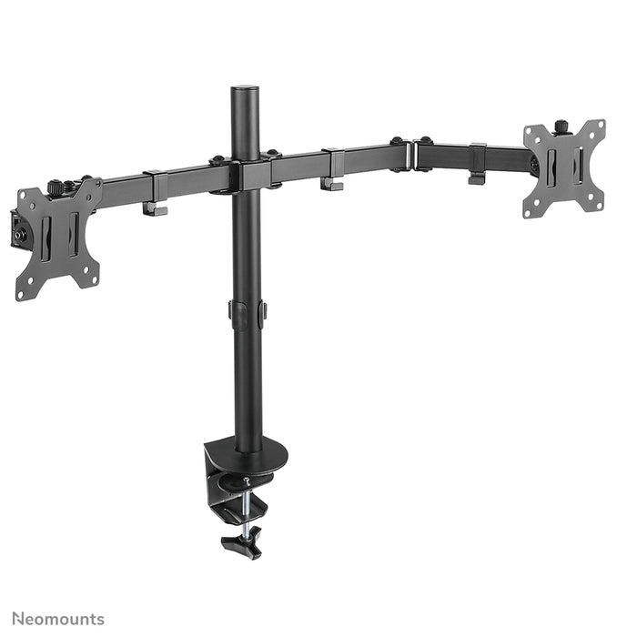 Neomounts FPMA-D550D schwaarz ass eng Schreifdësch-Halterung fir 2 Flachbildschiermer bis 32 inch - Schwaarz