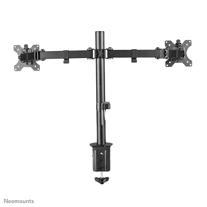Neomounts FPMA-D550D schwaarz ass eng Schreifdësch-Halterung fir 2 Flachbildschiermer bis 32 inch - Schwaarz