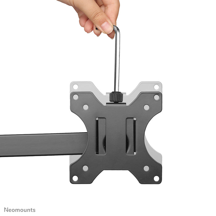 Neomounts FPMA-D550D schwaarz ass eng Schreifdësch-Halterung fir 2 Flachbildschiermer bis 32 inch - Schwaarz