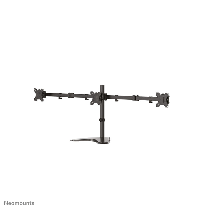 Neomounts FPMA-D550DD3 schwaarz Full-Motion-Schreifdëschstänn fir 13-27 inch Schiermer - Schwaarz