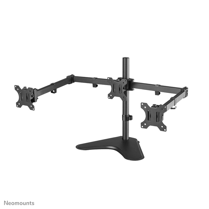 Neomounts FPMA-D550DD3 schwaarz Full-Motion-Schreifdëschstänn fir 13-27 inch Schiermer - Schwaarz