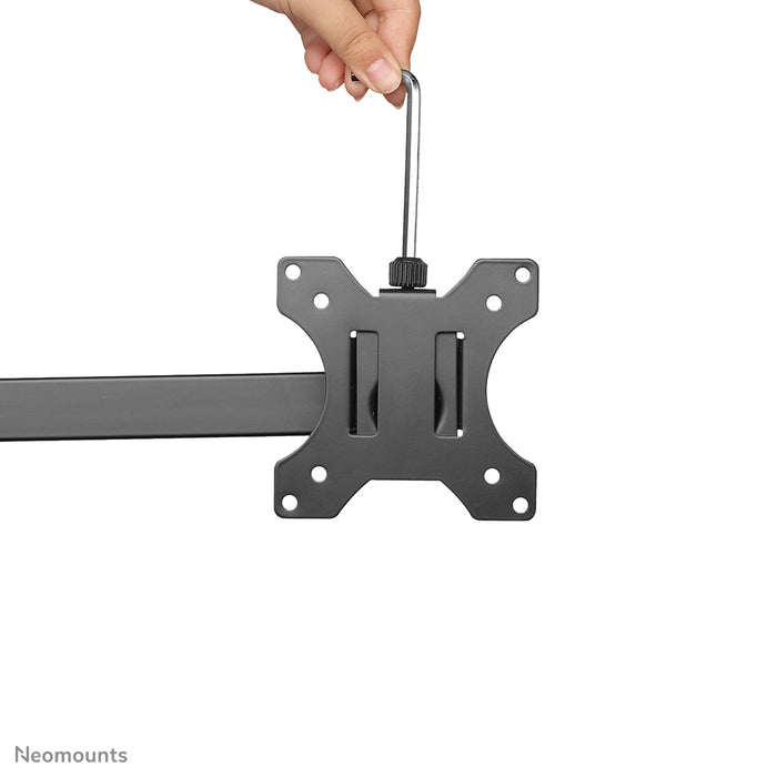 Neomounts FPMA-D550DD3 schwaarz Full-Motion-Schreifdëschstänn fir 13-27 inch Schiermer - Schwaarz