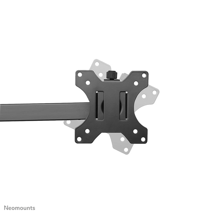 Neomounts FPMA-D550DD3 schwaarz Full-Motion-Schreifdëschstänn fir 13-27 inch Schiermer - Schwaarz