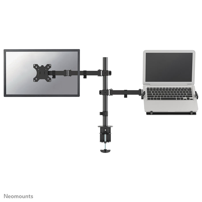 Neomounts FPMA-D550NOTEBOOK ass eng Schreifdësch-Halterung fir e Notebook a Flachbildschierm bis 32 inch.