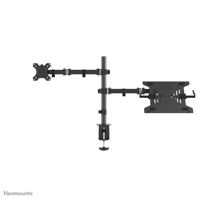 Neomounts FPMA-D550NOTEBOOK ass eng Schreifdësch-Halterung fir e Notebook a Flachbildschierm bis 32 inch.