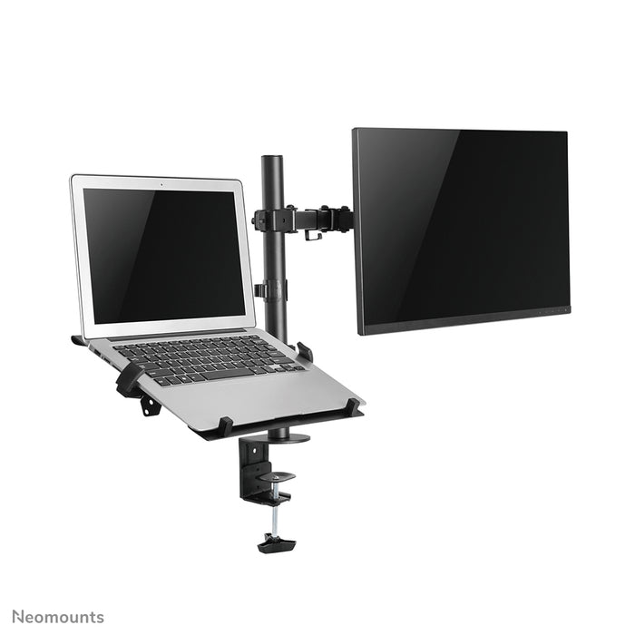 Neomounts FPMA-D550NOTEBOOK ass eng Schreifdësch-Halterung fir e Notebook a Flachbildschierm bis 32 inch.