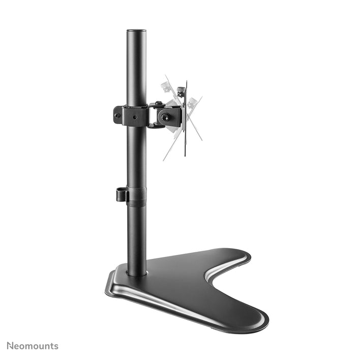 Neomounts FPMA-D550S schwaarz Full-Motion-Schreifdëschstänn fir Flachbildschiermer bis 32 inch, héichtverstellbar - Schwaarz
