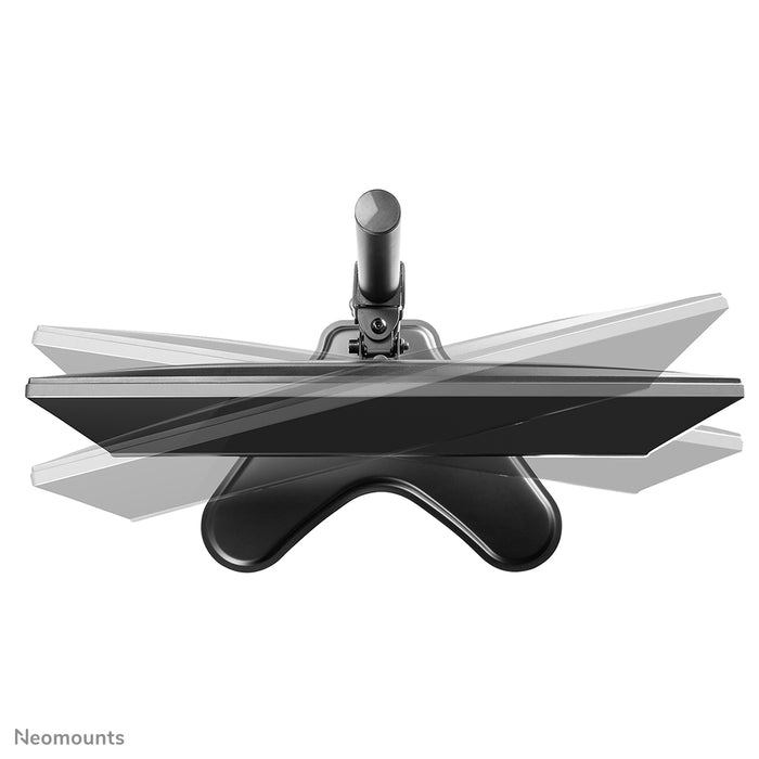 Neomounts FPMA-D550S schwaarz Full-Motion-Schreifdëschstänn fir Flachbildschiermer bis 32 inch, héichtverstellbar - Schwaarz