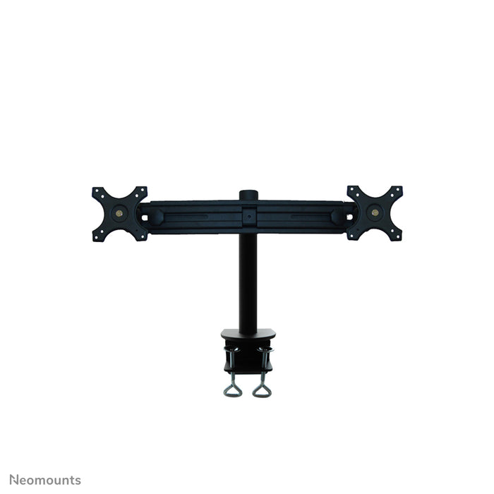 Neomounts FPMA-D700D ass eng Schreifdësch-Halterung fir 2 Flachbildschiermer bis 30 inch (76 cm).