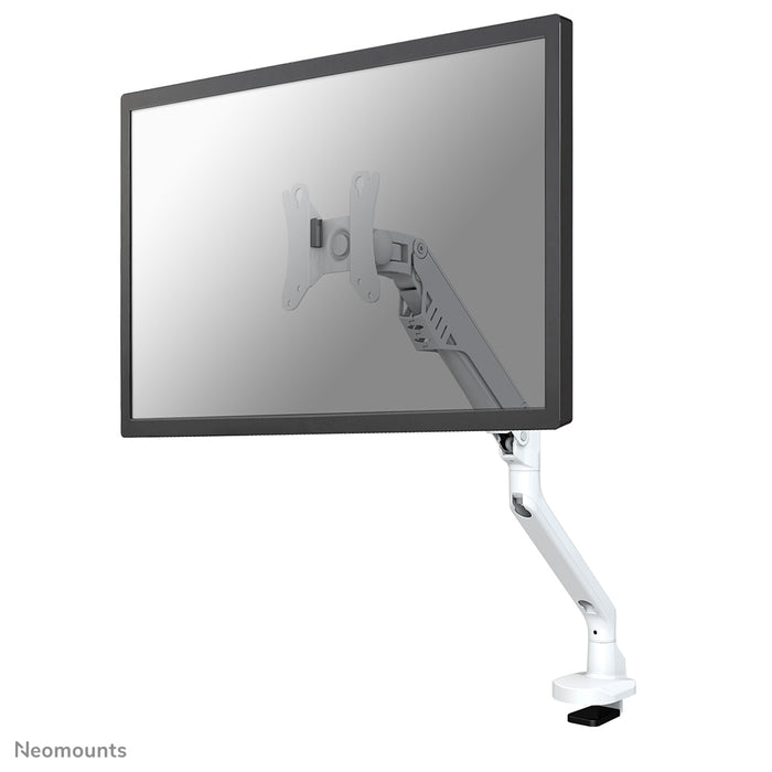 Neomounts FPMA-D750 Wäiss ass eng Bureaustäip mat Gasfieder fir Flat Screens bis t/m 32 inch (81 cm).