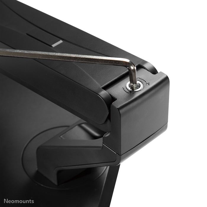 Neomounts FPMA-D885 Schwaarz ass eng Bureaustäip fir Flat Screens bis t/m 32 inch (81 cm)