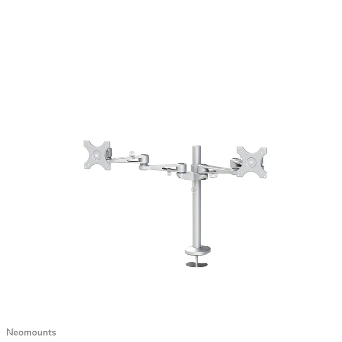 Neomounts FPMA-D935DG ass eng Bureaustäip fir 2 Flat Screens bis t/m 27 inch (69 cm).