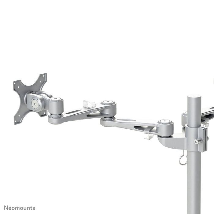 Neomounts FPMA-D935DG ass eng Bureaustäip fir 2 Flat Screens bis t/m 27 inch (69 cm).